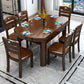 Solid Wood Dining Table Set 1/7 Pieces Dining Set for Kitchen Clearhalo 'Dining Room Sets' 'Dining Tables & Seating' 'dining_room_set' 'furn' 'furn_dining_room_set' 'Furniture' 'Kitchen & Dining Furniture' 1200x1200_c5138825-51e0-4485-b29b-d8fa5051440d