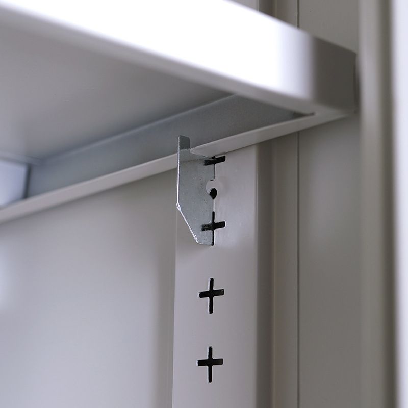 Archivo Metal Metal Cajón de bloqueo vertical de gris claro Archivo de archivos para oficina