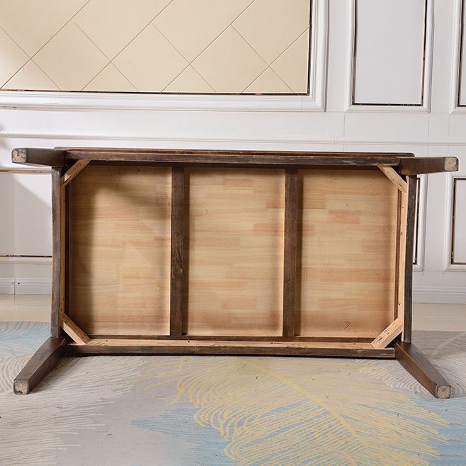 Traditional Solid Wood Dining Set Standard Height wth 4 Legs Base Dining¬†Room¬†Set Clearhalo 'Dining Room Sets' 'Dining Tables & Seating' 'dining_room_set' 'furn' 'furn_dining_room_set' 'Furniture' 'furniture_dining_room_set' 'Kitchen & Dining Furniture' 'kitchen&dining_furn' 'kitchen' 1200x1200_c517ba11-abe2-4797-bc50-57917690d665