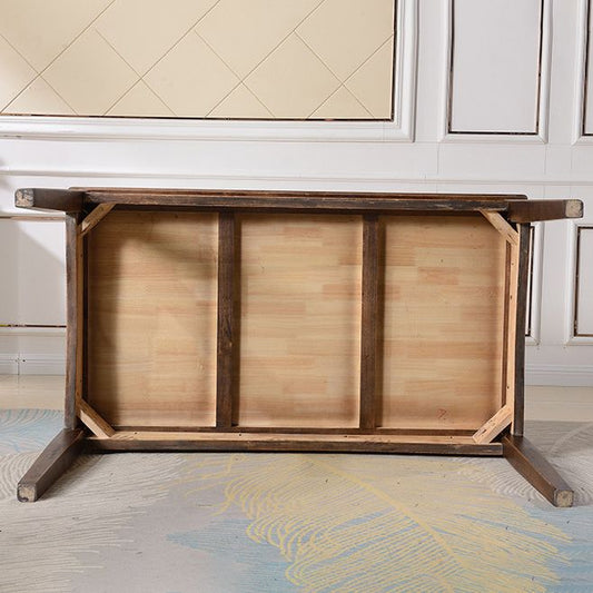 Traditional Solid Wood Dining Set Standard Height wth 4 Legs Base Dining¬†Room¬†Set Clearhalo 'Dining Room Sets' 'Dining Tables & Seating' 'dining_room_set' 'furn' 'furn_dining_room_set' 'Furniture' 'furniture_dining_room_set' 'Kitchen & Dining Furniture' 'kitchen&dining_furn' 'kitchen' 1200x1200_c517ba11-abe2-4797-bc50-57917690d665