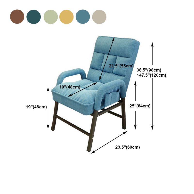 Modern Padded Arms Working Chair Adjustable Back Home Office Chair Clearhalo 'furn' 'furn_office_chair' 'Furniture' 'Office Chairs' 'Office Furniture' 'office_chair' 1200x1200_c518586f-845e-4594-a3f0-2c9743787f48