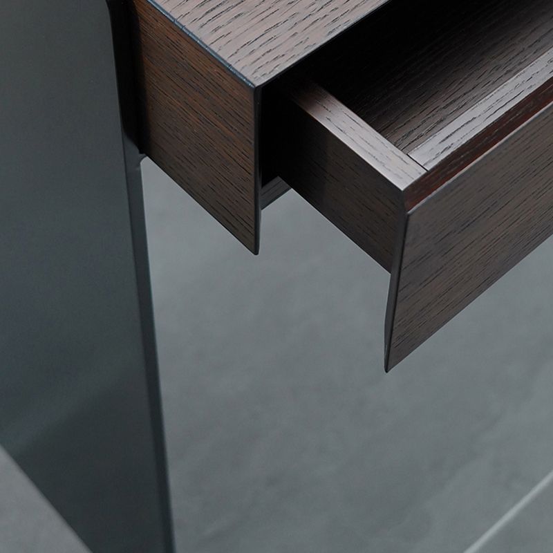 Rectangle Stone Top Bureau bureau de style industriel de style industriel pour le bureau