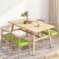 Wooden Modern Dining Room Set Standard Height with Trestle Base Formal Table Set for Home Use Clearhalo 'Dining Room Sets' 'Dining Tables & Seating' 'dining_room_set' 'furn' 'furn_dining_room_set' 'Furniture' 'furniture_dining_room_set' 'Kitchen & Dining Furniture' 'kitchen&dining_furn' 'kitchen' 1200x1200_c51e6e98-f8e5-4311-ad34-65eaea54adc9