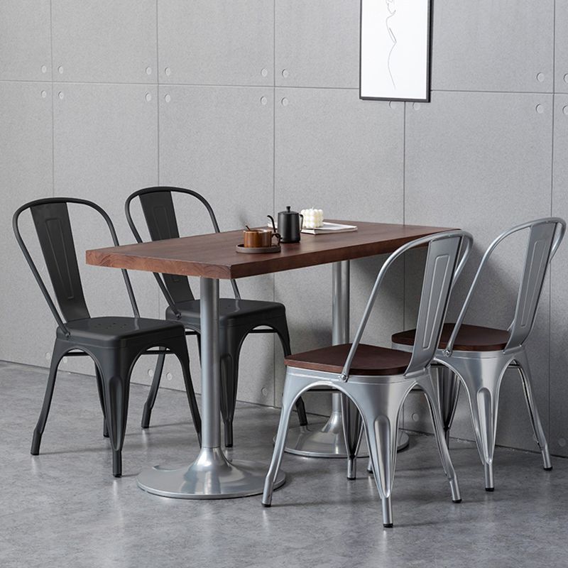 Industrial Dining Room Table Pine Solid Wood Table with Metal Base for Home Kitchen Dinner Clearhalo ' dining_table' 'Dining Tables & Seating' 'Dining Tables' 'furn' 'furn_dining_table' 'Furniture' 'furniture_dining_table' 'Kitchen & Dining Furniture' 'kitchen&dining_furn' 'kitchen' 'kitchen_dining_table' 1200x1200_c51e7c2b-34cf-4ccf-935a-ee31bb95f186