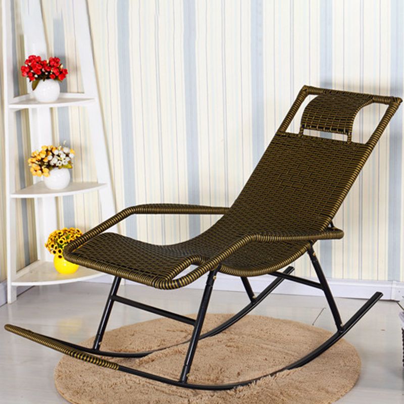 Indoor Rattan Rocking Chair Mid-Century Modern Rocking Chair Clearhalo 'Chairs & Seating' 'furn' 'furn_rocking_chairs' 'Furniture' 'Living Room Furniture' 'Rocking Chairs' 'rocking_chairs' 1200x1200_c52044fc-e02f-4218-bd0f-7771ec8ff9ba
