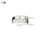 Modern Leather Sofa Chesterfield Tuxedo Arm Loveseat for Bonus Room Clearhalo 'furn' 'furn_sofas' 'Furniture' 'Living Room Furniture' 'Sofa' 'sofas' 1200x1200_c5209075-138d-4188-b3cb-f2c5fcdafbeb