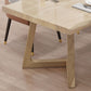 Modern 1/5/6 Pieces Dining Set Rectangle Pine Wood Dining Table for Dining Room Clearhalo 'Dining Room Sets' 'Dining Tables & Seating' 'dining_room_set' 'furn' 'furn_dining_room_set' 'Furniture' 'furniture_dining_room_set' 'Kitchen & Dining Furniture' 1200x1200_c52255d8-f8f5-4bc9-87c7-a080c74dcd25