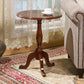 Solid Wood Round End Table Retro Dia 20.08" Sofa Side Accent Table Clearhalo 'Coffee & Accent Tables' 'End & Side Tables' 'end_side_tables' 'furn' 'furn_end_side_tables' 'Furniture' 'Living Room Furniture' 1200x1200_c52438a6-d090-45a7-8052-a88b8c2ad768