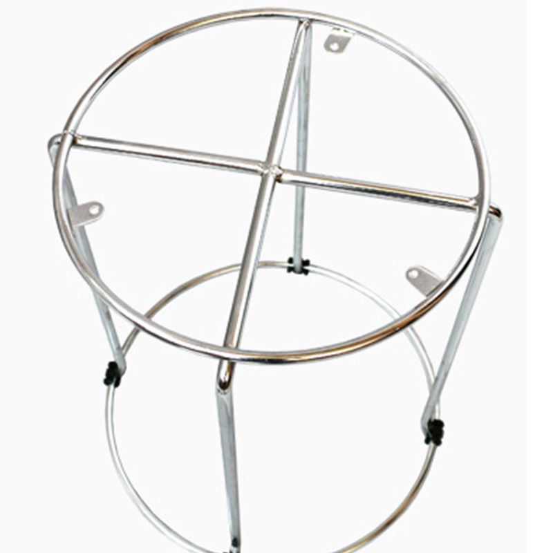 Linen Blend Ottoman Metal Frame Round Upholstered Contemporary Solid Pouf Clearhalo 'furn' 'furn_ottomans_poufs' 'Furniture' 'Living Room Furniture' 'Ottomans & Poufs' 'ottomans_poufs' 1200x1200_c525c581-8a0f-43df-a855-27d6c3b8e3f8