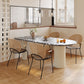 Free Form Contemporary Dining Table for Home Stone Dinette Table with 3 Legs Clearhalo 'Dining Tables & Seating' 'Dining Tables' 'dining_table' 'furn' 'furn_dining_table' 'Furniture' 'Kitchen & Dining Furniture' 1200x1200_c526e47c-b20a-4459-af2c-2139943868b8