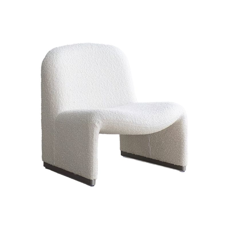 Mid-century Modern Side Chair Armless Fixed Back Accent Armchair for Bedroom Clearhalo 'Accent Chairs' 'accent_chairs' 'Chairs & Seating' 'furn' 'furn_accent_chairs' 'Furniture' 'Living Room Furniture' 1200x1200_c529beab-5f22-4556-863d-b1b6dd96aaa3