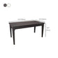 Rectangle Counter Dining Table Traditional Dinner Room Kitchen Table Clearhalo 'Dining Tables & Seating' 'Dining Tables' 'dining_table' 'furn' 'furn_dining_table' 'Furniture' 'Kitchen & Dining Furniture' 1200x1200_c52a9e7d-d142-4a72-86fe-df0d2256e6b9
