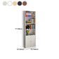 Closed Back Standard Storage Bookcase Nordic Wooden Bookshelf