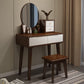 Scandinavian Vanity Makeup Table Set Rubberwood Dressing Table Stool Set Clearhalo 'Bedroom Furniture' 'furn' 'furn_makeup_vanities' 'Furniture' 'Makeup Vanities' 'makeup_vanities' 1200x1200_c5302dca-615d-4d69-ad14-21af70f6848b