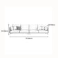 Modern Green and White Fabric Sofa Square Arm Sofa for Living Room Clearhalo 'furn' 'furn_sofas' 'Furniture' 'furniture_sofas' 'kitchen' 'kitchen_sofas' 'Living Room Furniture' 'Sofa' 'sofas' 1200x1200_c53c999b-239d-4129-b6d1-797c027aa78d