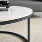 Minimalism Frame Cocktail Table Slate Top Coffee or End Table with Storage Drawers Clearhalo 'Coffee & Accent Tables' 'Coffee Tables' 'coffee_tables' 'furn' 'furn_coffee_tables' 'Furniture' 'Living Room Furniture' 1200x1200_c53d2aa2-d988-4a71-a63b-8bd7d4f7cde5