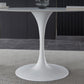 Minimalist Sintered Stone Dining Table Round Shape Kitchen Dining Table with Tulip Base Clearhalo ' dining_table' 'Dining Tables & Seating' 'Dining Tables' 'furn' 'furn_dining_table' 'Furniture' 'furniture_dining_table' 'Kitchen & Dining Furniture' 'kitchen&dining_furn' 'kitchen' 'kitchen_dining_table' 1200x1200_c53fe817-91fa-4f40-b744-eab61b8fba6c