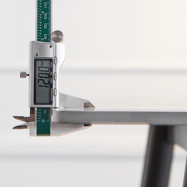 Luxury Sintered Stone Dining Table Rectangle Living Room Fixed Kitchen Table