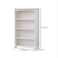 Closed Back Modern Bookcase Standard White Wooden Bookshelf with Shelves Clearhalo 'Bookcases' 'furn' 'furn_bookcases' 'Furniture' 'Office Furniture' 1200x1200_c546fba6-4d02-4e1a-a8b4-d164ba5c2267