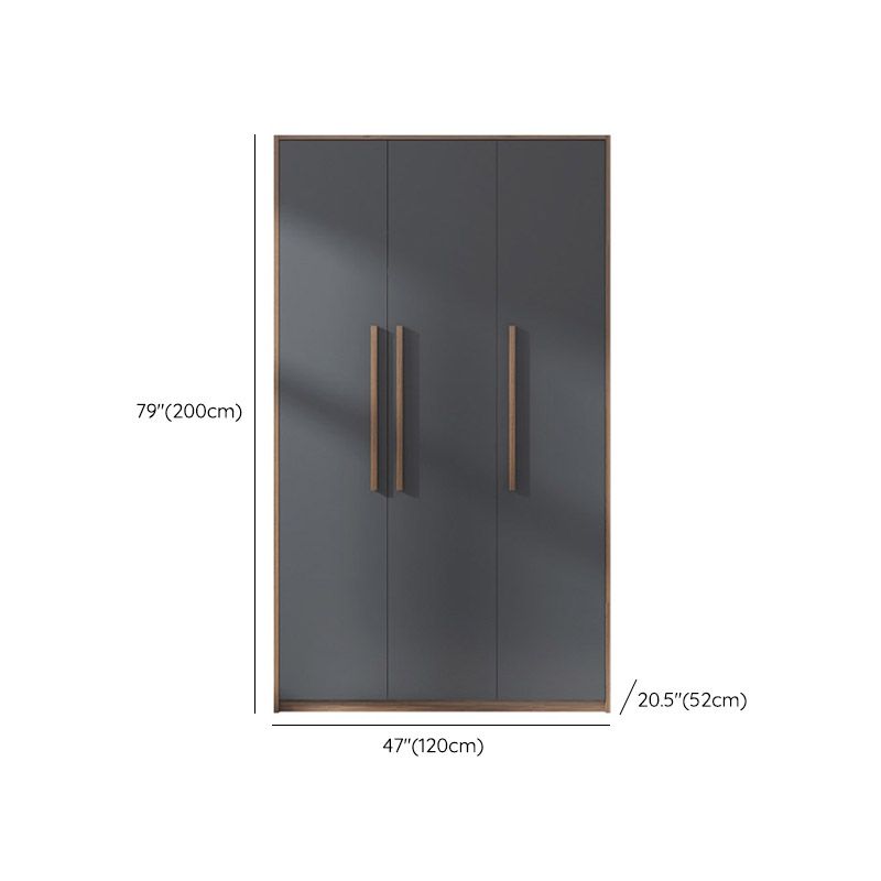 Contemporary Wardrobe Armoire Engineered Wood Wardrobe Closet