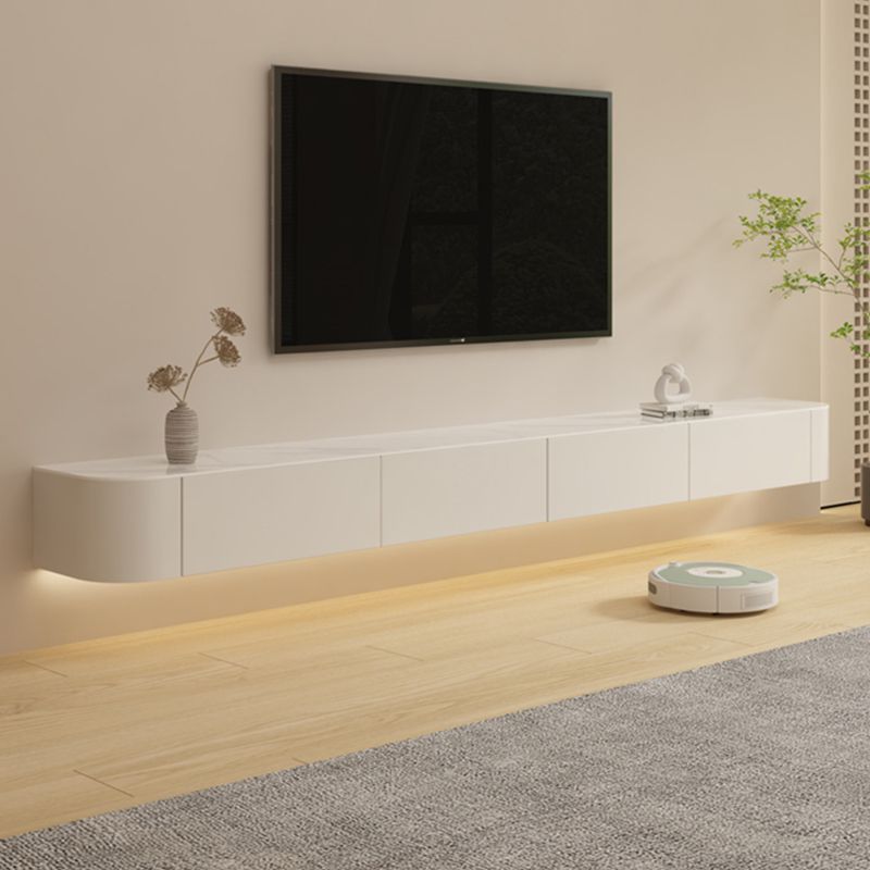 Floating TV Media Stand Contemporary Stand Console with Drawers Clearhalo 'furn' 'furn_tv_stands_entertainment_centers' 'Furniture' 'Living Room Furniture' 'TV Stands & Entertainment Centers' 'TV Stands & Media Storage Furniture' 'tv_stands_entertainment_centers' 1200x1200_c54891bb-f64c-4944-bfde-db6e5c7aac0b