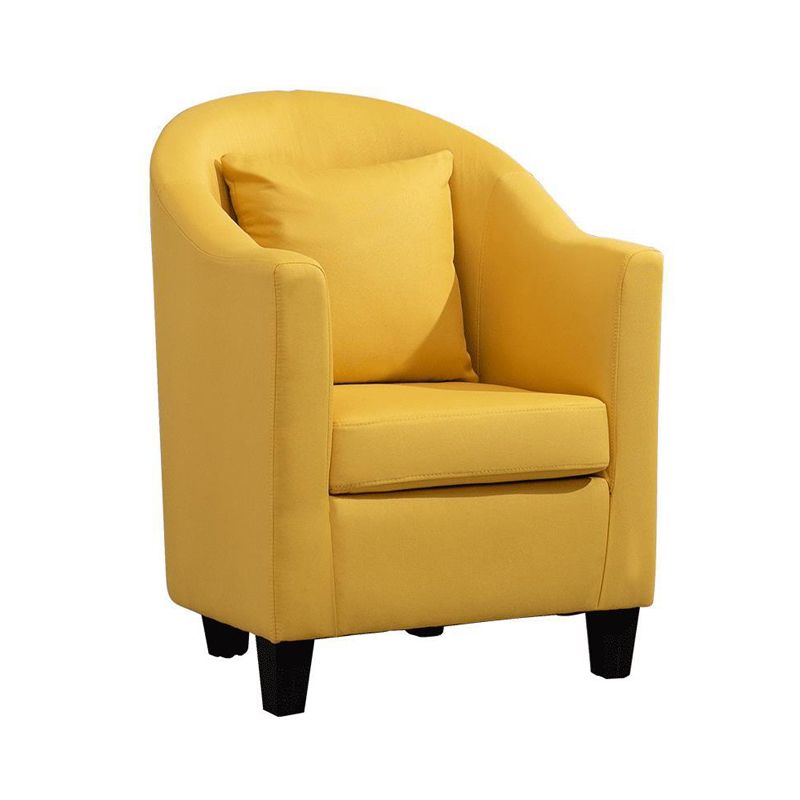 Armchair Chair 26.3" L x25.5" W x35.4" H Chair with Basic Four Legs Clearhalo 'Accent Chairs' 'accent_chairs' 'Chairs & Seating' 'Furniture' 'furniture_accent_chairs' 'Living Room Furniture' 1200x1200_c549db07-2535-4560-9b68-b83603fff306