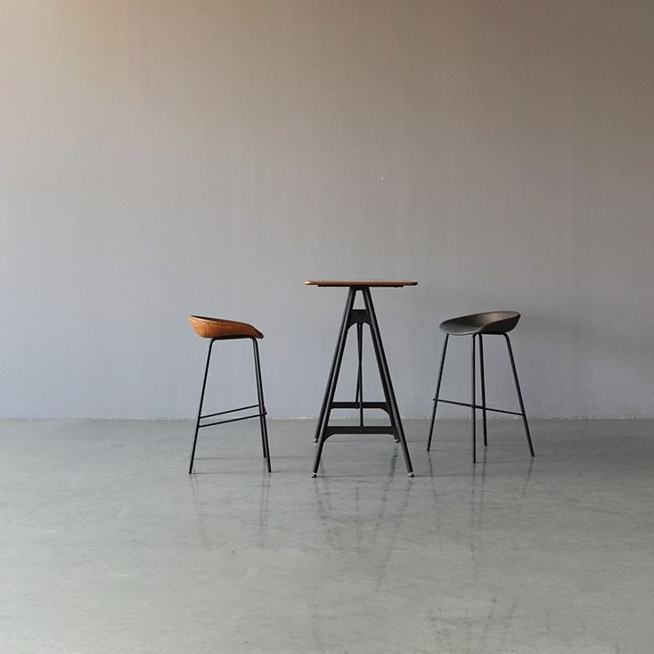 Industrial Style Bar Table Artificial Wood Top 42-inch Bar Table for Dining Room Clearhalo 'Bar Furniture' 'Bar Tables' 'bar_tables' 'furn' 'furn_bar_tables' 'Furniture' 'furniture_bar_tables' 'Kitchen & Dining Furniture' 'kitchen&dining_furn' 'kitchen' 1200x1200_c54d844a-27c5-4192-88ed-6c5c4e6794dd