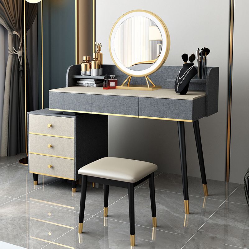 15,74 "vanità per trucco largo con tavolo da trucco in legno in stile moderno