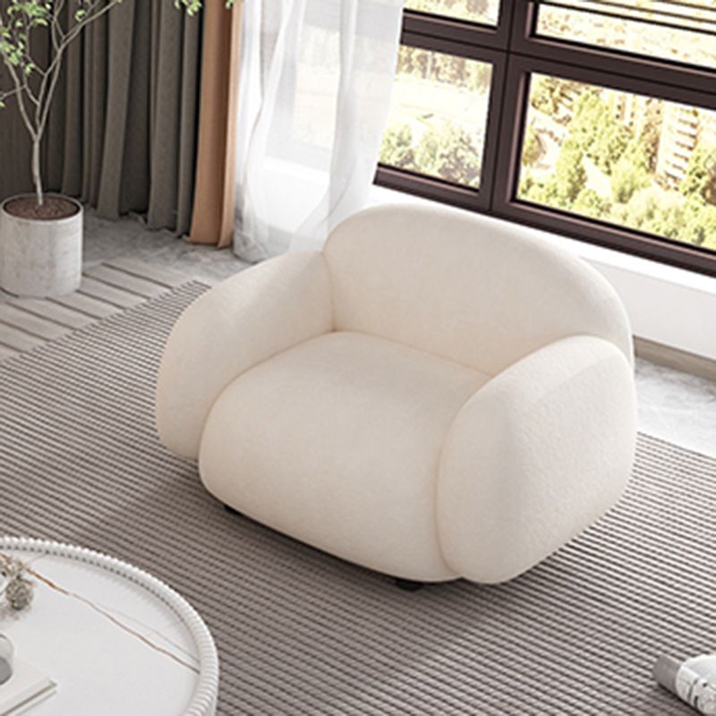 Modern Sofa with Tight Back and Square Arm for Living Room 27.56" High