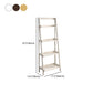 Contemporary Style Ladder Bookcase Wooden Vertical Open Back Book Shelf Clearhalo 'Bookcases' 'furn' 'furn_bookcases' 'Furniture' 'furniture_bookcases' 'Office Furniture' 1200x1200_c5538d47-bd8b-4653-864f-7e88c603b566