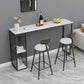 Living Room Modern Patio Bar Table Marble Rectangle 2-shelf Sled Bistro Bar Desk Clearhalo 'Bar Furniture' 'Bar Tables' 'bar_tables' 'Furniture' 'furniture_bar_tables' 'Kitchen & Dining Furniture' 'kitchen&dining_furn' 'kitchen' 1200x1200_c558b166-ebe9-487b-8c0c-1f08453d4f69