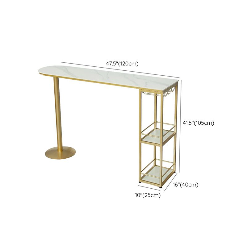 Modern Style Stone Bar Table Set 1/2/3 Pcs Specialty Bar Set for Indoor Clearhalo 'Bar Furniture' 'furn' 'furn_home_bar_bar_sets' 'Furniture' 'Home Bars & Bar Sets' 'home_bar_bar_sets' 'Kitchen & Dining Furniture' 1200x1200_c55979e1-8eb3-461c-952f-165cfeff769c