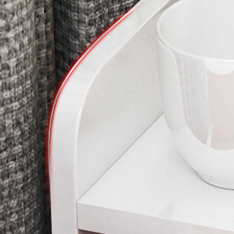 Moderne Nachahmung Holz Nachttisch Schubladen Aufbewahrung 20 Zoll H Night Tisch