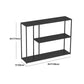 Contemporary Metal Shelf Bookcase Black Etagere Book Shelf for Study Room Clearhalo 'Bookcases' 'furn' 'furn_bookcases' 'Furniture' 'Office Furniture' 1200x1200_c560eabe-93dc-4efb-90ee-917d0b82dd67