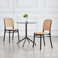 Contemporary Bar and Counter Stool Rattan Full Back Stool with 4 Legs Clearhalo 'Bar Furniture' 'Bar Stools' 'bar_stools' 'furn' 'furn_bar_stools' 'Furniture' 'furniture_bar_stools' 'Kitchen & Dining Furniture' 1200x1200_c5650bda-d563-4479-a816-231a657e6242