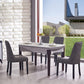 Minimalist Leather Dining Chairs Upholstered Armless Solid Back Chairs Clearhalo ' kitchen&dining_furn' 'Dining Chairs' 'Dining Tables & Seating' 'dining_chair' 'furn' 'furn_dining_chair' 'Furniture' 'furniture_dining_chair' 'Kitchen & Dining Furniture' 'kitchen' 1200x1200_c565adf8-8eda-42b7-800a-b8d835c96f89