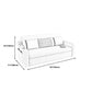 Contemporary Cushions Sofa Bed with Sound 32.28"High Charles Of London Sofa Clearhalo 'furn' 'furn_sofas' 'Furniture' 'furniture_sofas' 'kitchen' 'kitchen_sofas' 'Living Room Furniture' 'Sofa' 'sofas' 1200x1200_c5703935-0ed5-4dd5-9522-bfaf233a7ca6