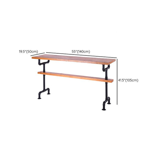 1/4/7 stuks balktafel set industriële rechthoekige pub eetkamerset