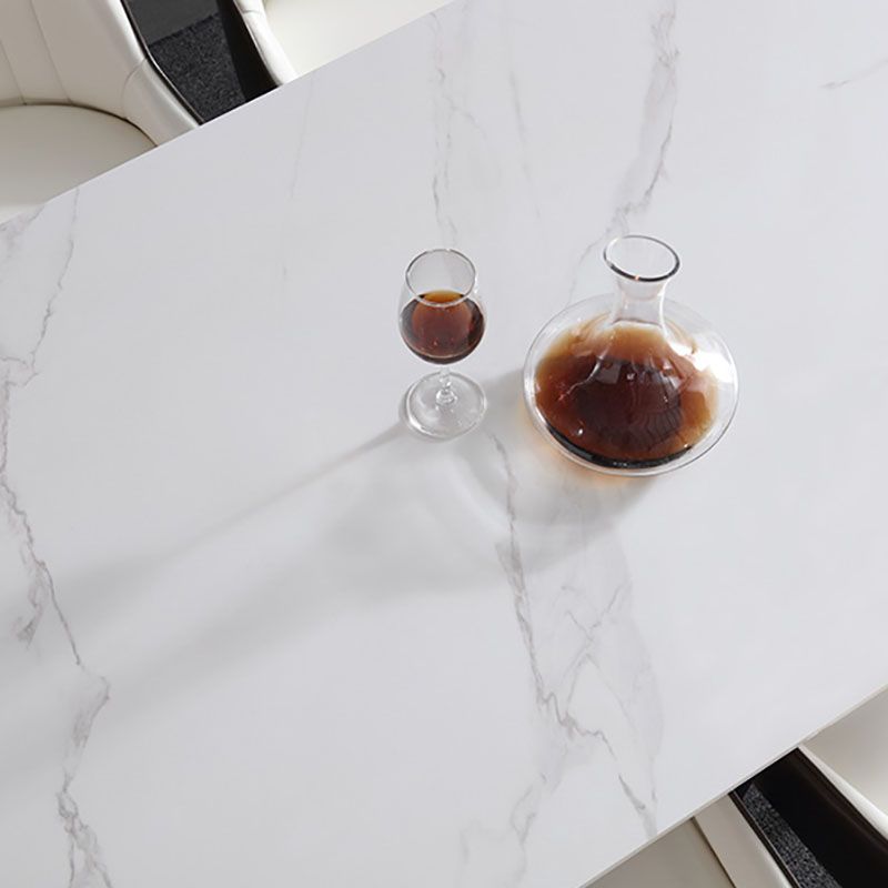 1/4/5 Pcs Dining Chairs Set Rectangular Dining Room Table Set with Pedestal Base Clearhalo 'Dining Room Sets' 'Dining Tables & Seating' 'dining_room_set' 'furn' 'furn_dining_room_set' 'Furniture' 'furniture_dining_room_set' 'Kitchen & Dining Furniture' 'kitchen&dining_furn' 'kitchen' 1200x1200_c573b059-9564-4b80-a2d3-62e0d3798276