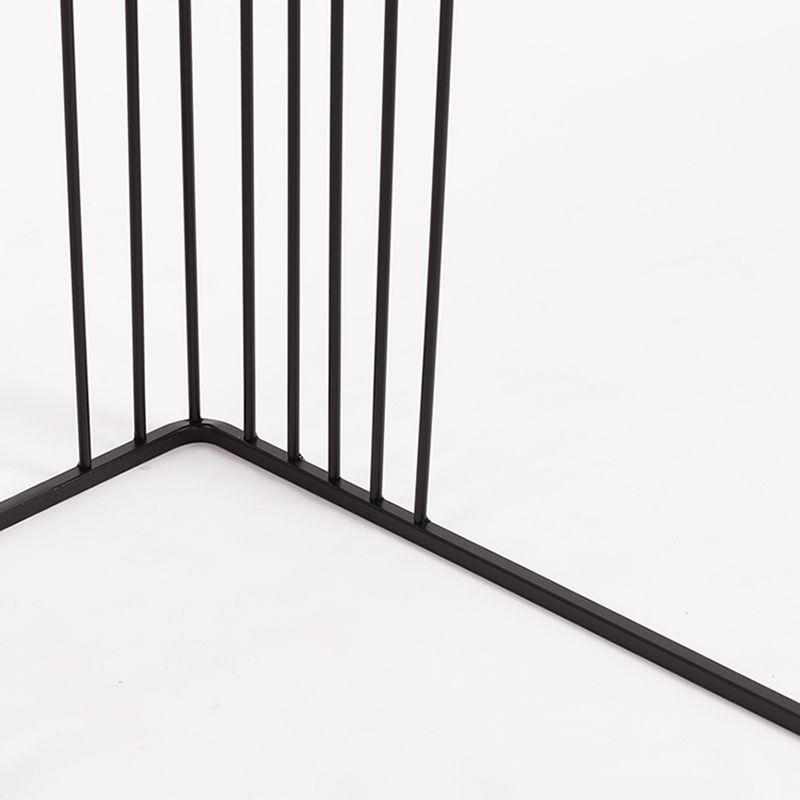 Mid-Century Rectangular Side Table Metal C Side Table, 23.23" Tall Clearhalo 'Coffee & Accent Tables' 'End & Side Tables' 'end_side_tables' 'furn' 'furn_end_side_tables' 'Furniture' 'Living Room Furniture' 1200x1200_c574cc96-38d1-4961-96e3-3fe8139bccb1