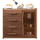 Cucina moderna in stile cucina sideboard in legno ingegnerizzato con 4 cassetti