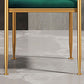 Glam Gold Metal Arm Chair Open Back Dining Side Chair with Upholstered Clearhalo 'Dining Chairs' 'Dining Tables & Seating' 'dining_chair' 'furn' 'furn_dining_chair' 'Furniture' 'furniture_dining_chair' 'Kitchen & Dining Furniture' 1200x1200_c57b7bca-6715-4f1b-8442-3e7e05515456