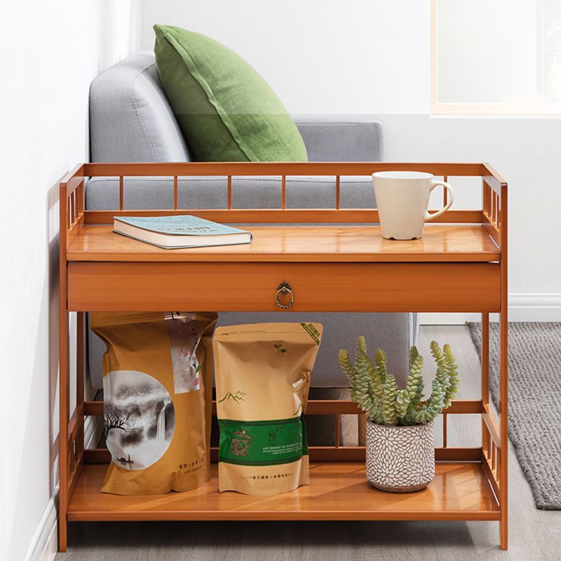 11" Wide Contemporary Corner Table Rectangular Accent Side Table with Storage Clearhalo 'Coffee & Accent Tables' 'End & Side Tables' 'end_side_tables' 'furn' 'furn_end_side_tables' 'Furniture' 'Living Room Furniture' 1200x1200_c57e745e-3477-4f00-bd8f-8129a2ab9ef8