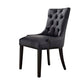 Traditional Upholstered Home Side Chair Parsons Matte Finish Dining Chair with Black Legs Clearhalo ' kitchen&dining_furn' 'Dining Chairs' 'Dining Tables & Seating' 'dining_chair' 'furn' 'furn_dining_chair' 'Furniture' 'furniture_dining_chair' 'Kitchen & Dining Furniture' 'kitchen' 1200x1200_c580c8c5-911b-4e8e-b3b8-35bb0c68e152