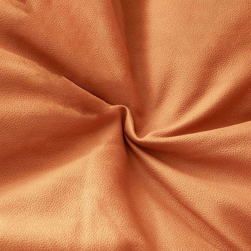 Chaise de planeurs moderne chaise à bascule de couleur pure avec coussins amovibles