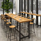 Contemporary Bar Stool Backrest Barstool with Black Metal Legs Clearhalo 'Bar Furniture' 'Bar Stools' 'bar_stools' 'furn' 'furn_bar_stools' 'Furniture' 'Kitchen & Dining Furniture' 1200x1200_c583156e-a471-42a1-b02b-81ac58eedf58