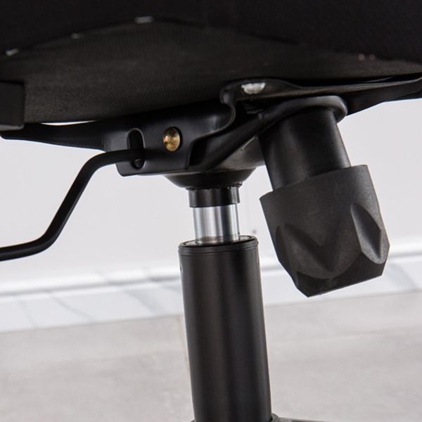 Contemporary Arm Chair Fixed Arms No Distressing Black Office Chair Clearhalo 'furn' 'furn_office_chair' 'Furniture' 'Office Chairs' 'Office Furniture' 'office_chair' 1200x1200_c584fdb1-d293-4fb0-8ca7-fc460e37247d