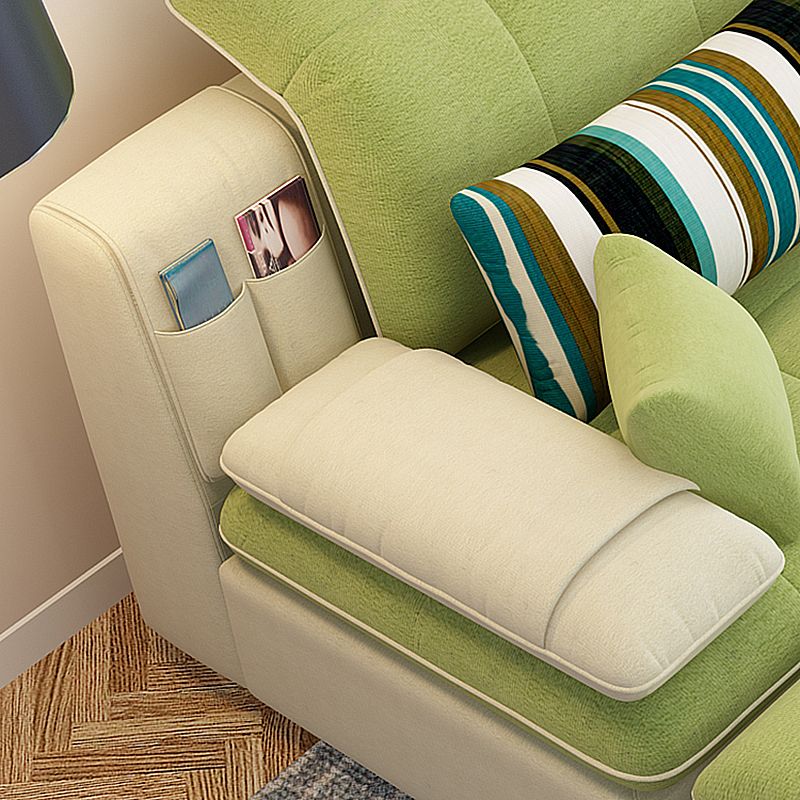 Removable Cushions Pillow Top Arm Sofa/Sectional with Slipcovered and Storage Clearhalo 'furn' 'furn_sectionals' 'Furniture' 'furniture_sectionals' 'Living Room Furniture' 'Sectionals' 1200x1200_c58a15f1-69ad-4fb6-9e78-fe320022f4ca