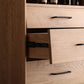Contemporary Natural Cabinet Solid Wood 4 - Drawer Accent Cabinet Clearhalo 'Cabinets & Chests' 'cabinets_chests' 'furn' 'furn_cabinets_chests' 'Furniture' 'Living Room Furniture' 1200x1200_c58a8f70-a394-4fba-9b9d-a2409d4ae8af