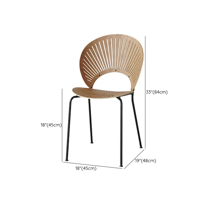 Set da pranzo contemporaneo da 1/5 pezzi con tavolo rotondo e sedie marroni opache